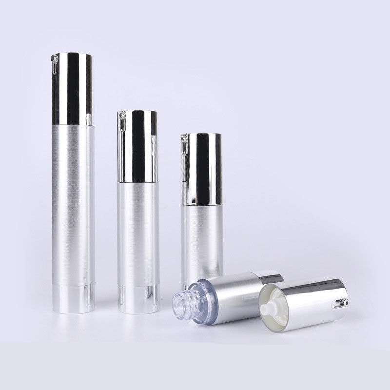 Plastic Plating Vacuum Airless Cosmetic Bottles