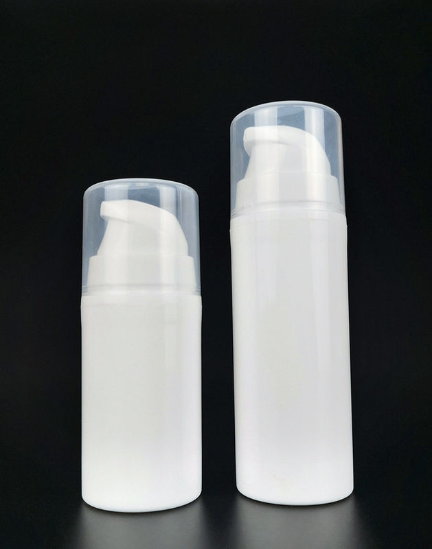 Skin Care Plastic PP 15ML Airless Makeup Pump Bottle